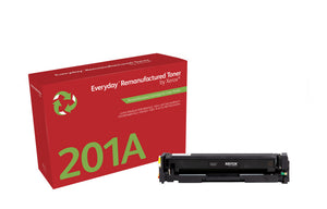 Everyday™ Black Remanufactured Toner by Xerox compatible with HP 201A (CF400A), Standard capacity