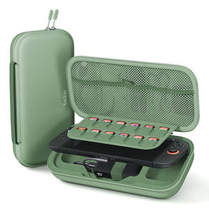 Belkin ENA001hqSE-V2 Travel case Nintendo Mesh, Polyester, Velvet Green