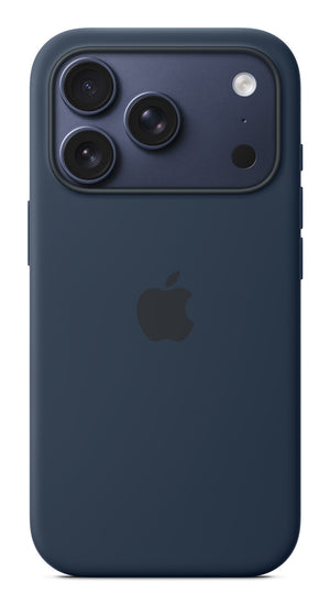 Apple iPhone 17 Pro Silicone Case with MagSafe – Midnight