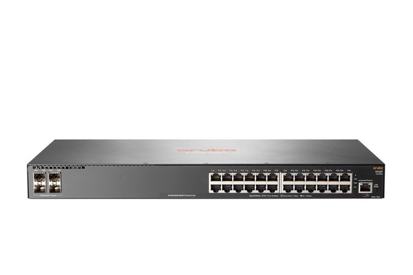 HPE Aruba Networking 2930F 24G 4SFP+ Managed L3 Gigabit Ethernet (10/100/1000) 1U Grey