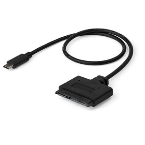 StarTech.com SATA to USB-C Cable, USB 10Gbps to 2.5in SATA I II III Hard Drive Adapter, External Converter for SSD or HDD Data Transfer