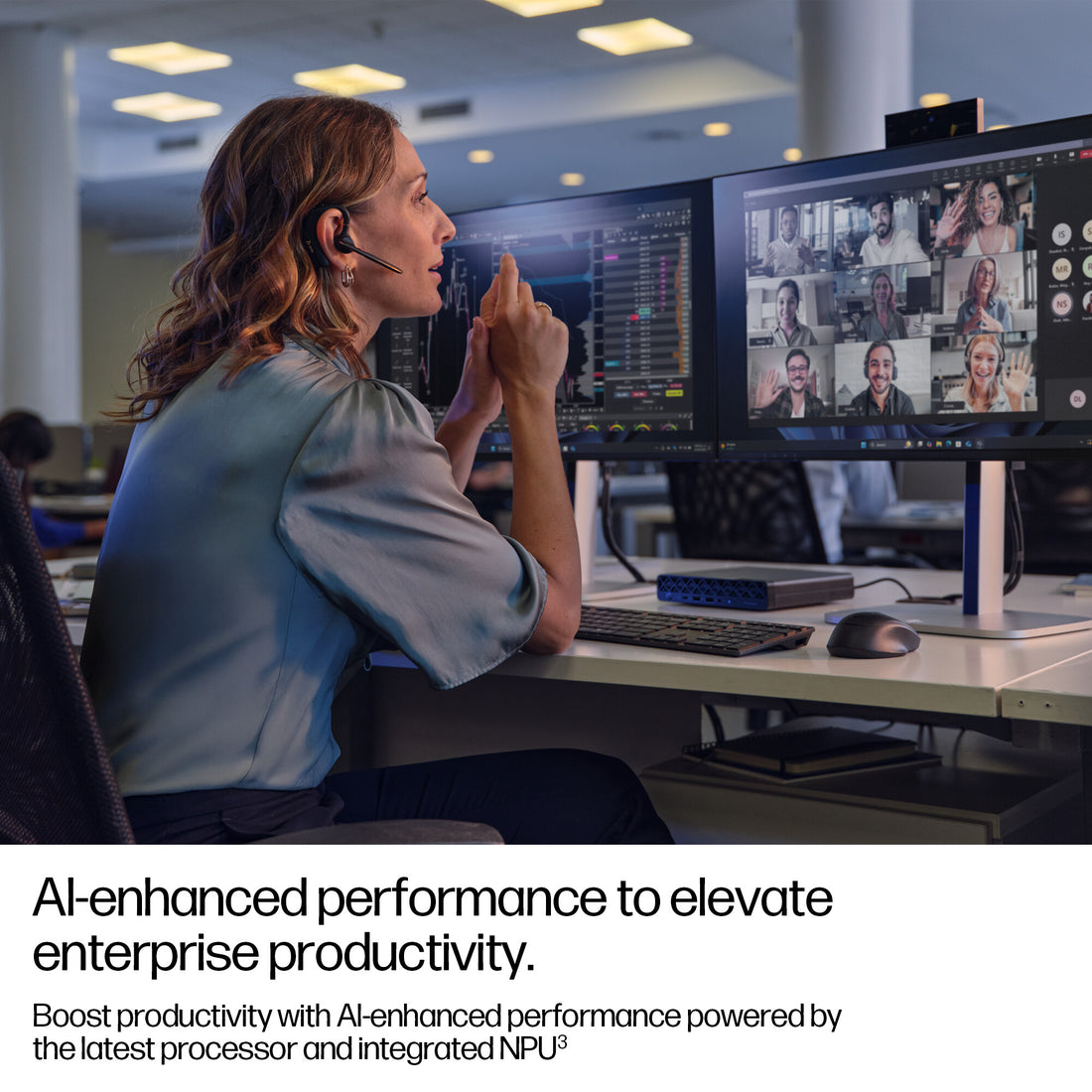 HP EliteDesk 8 Mini G1i AI Intel Core Ultra 9 64 GB DDR5-SDRAM 1 TB SSD Windows 11 Pro Mini PC AI PC Black