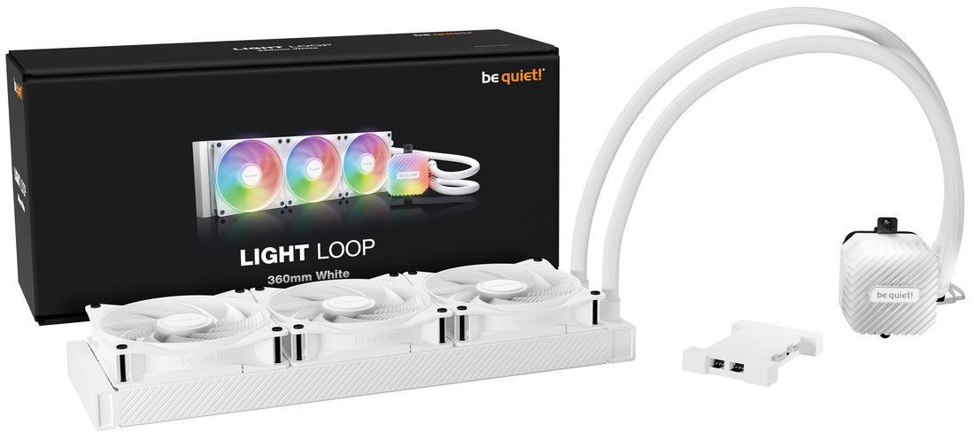 be quiet! LIGHT LOOP 360mm All-in-One Liquid Cooler - White