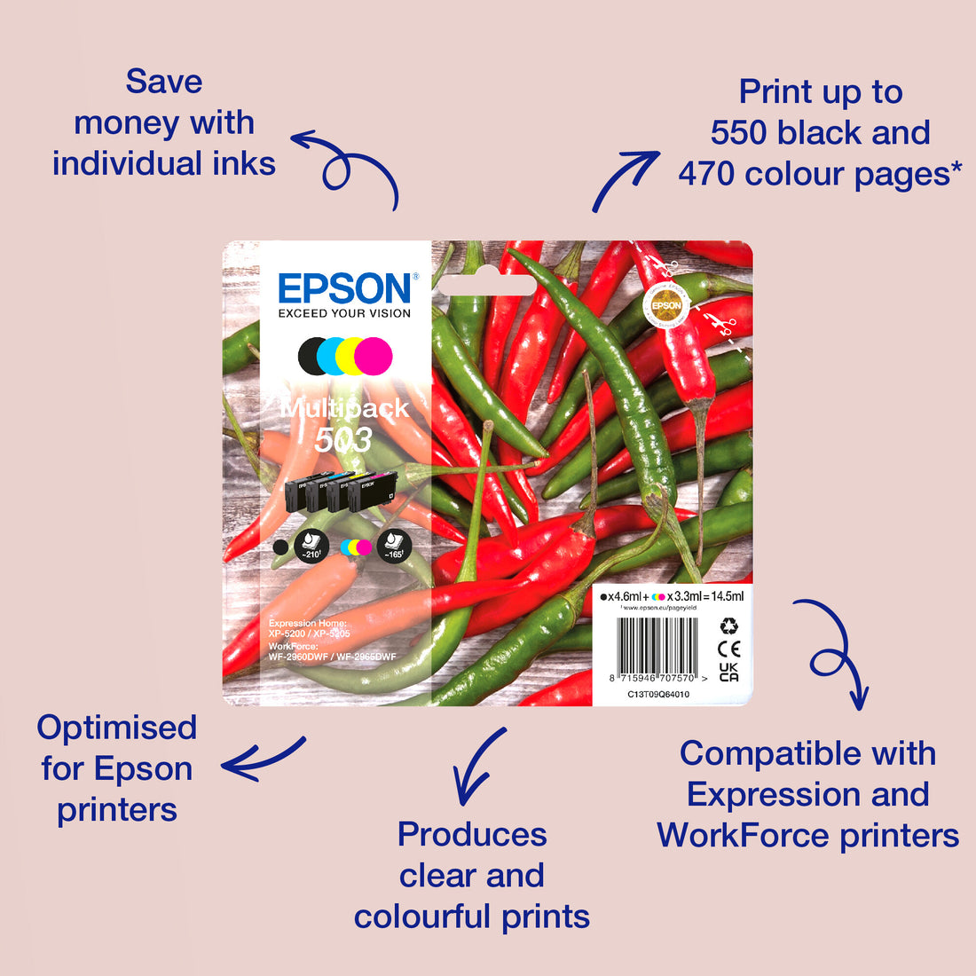 Epson Multipack 4-colours 503 Ink