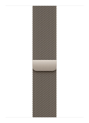 Apple 46mm Natural Milanese Loop - S/M