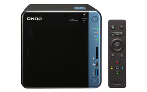 QNAP TS-453B NAS Tower Intel® Celeron® J3455 8 GB DDR3L 0 TB QNAP Turbo System Black