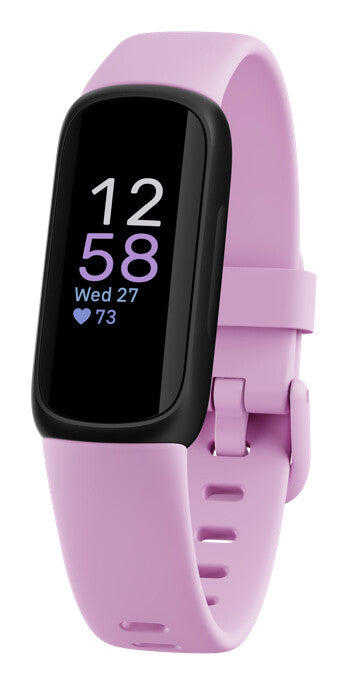 Fitbit Inspire 3 AMOLED Armband activity tracker Black, Lilac