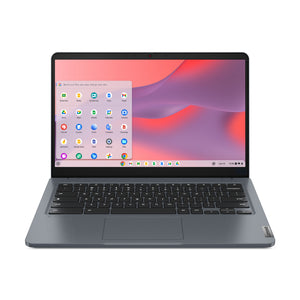 Lenovo 14e Chromebook Gen 3 Intel® N N200 35.6 cm (14") Full HD 8 GB LPDDR5-SDRAM 128 GB eMMC Wi-Fi 6E (802.11ax) ChromeOS Grey QWERTY UK English
