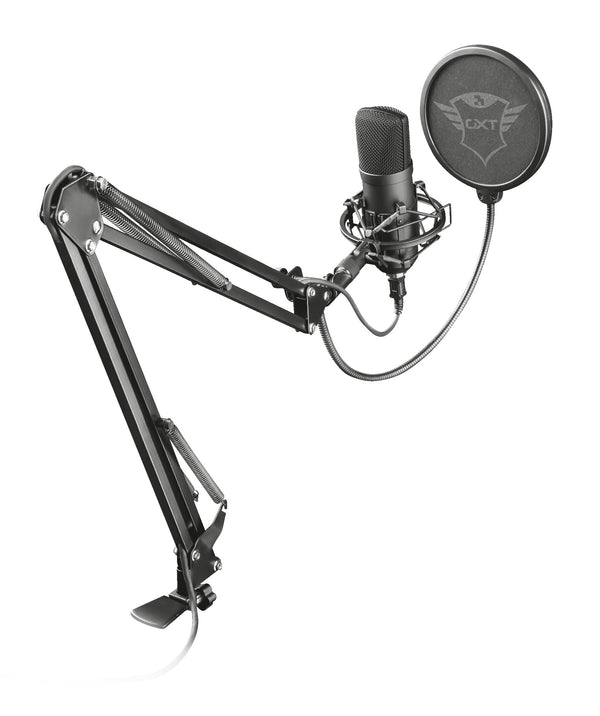 Trust GXT 252+ Emita Plus Black Studio microphone