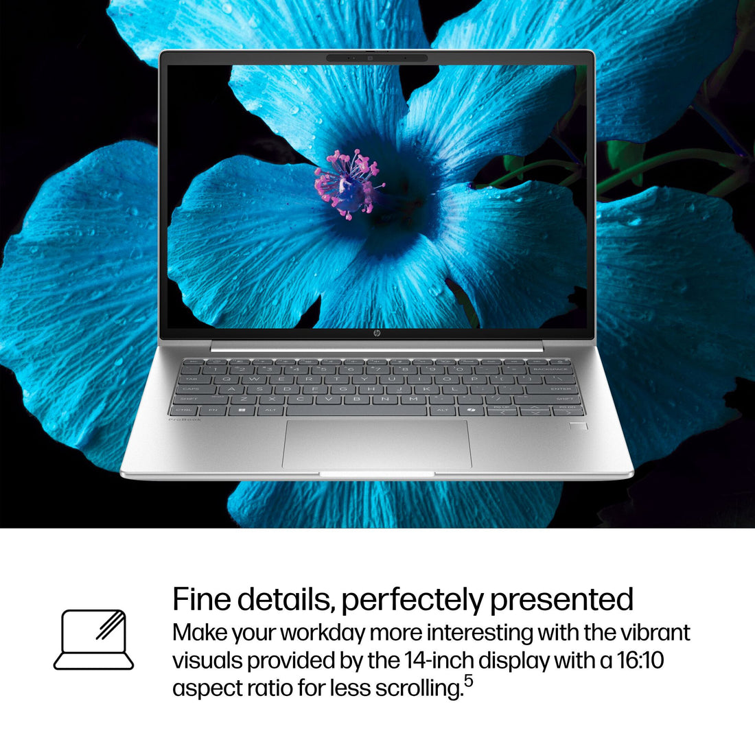 HP ProBook 4 G1i 14 AI PC AI PC Wolf Pro Security Edition Intel Core Ultra 5 225H Laptop 35.6 cm (14") WUXGA 16 GB DDR5-SDRAM 512 GB SSD Wi-Fi 7 (802.11be) Windows 11 Pro Silver