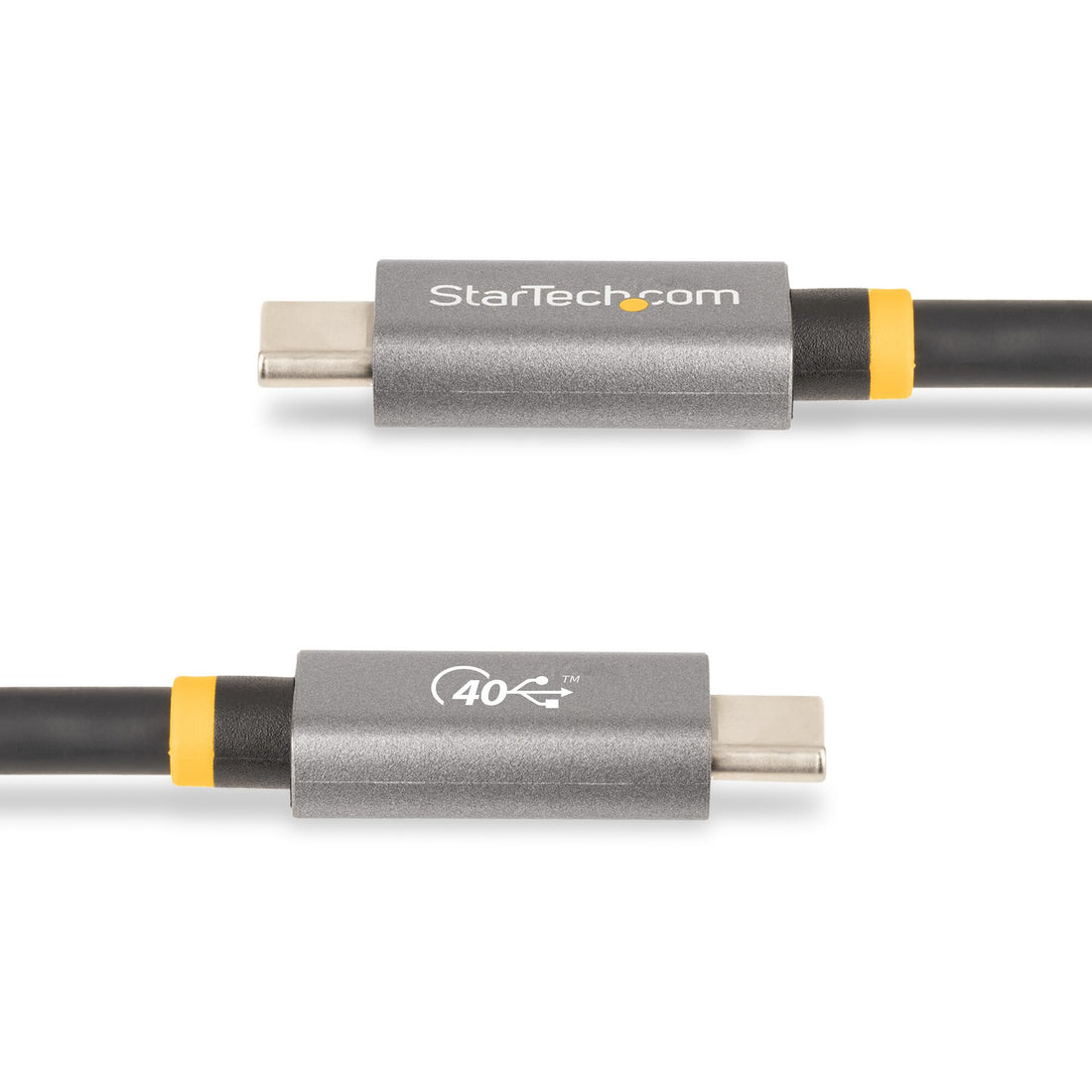 StarTech.com 3ft (1m) USB4 Cable 40Gbps, 100W (5A) Power Delivery, 8K 120Hz / 4K 240Hz DP Alt Mode, USB-IF Certified USB-C Cable - Thunderbolt Compatible