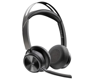 Poly Voyager Focus 2-M USB-C-C Headset USB-C/A Adapter Charging Stand