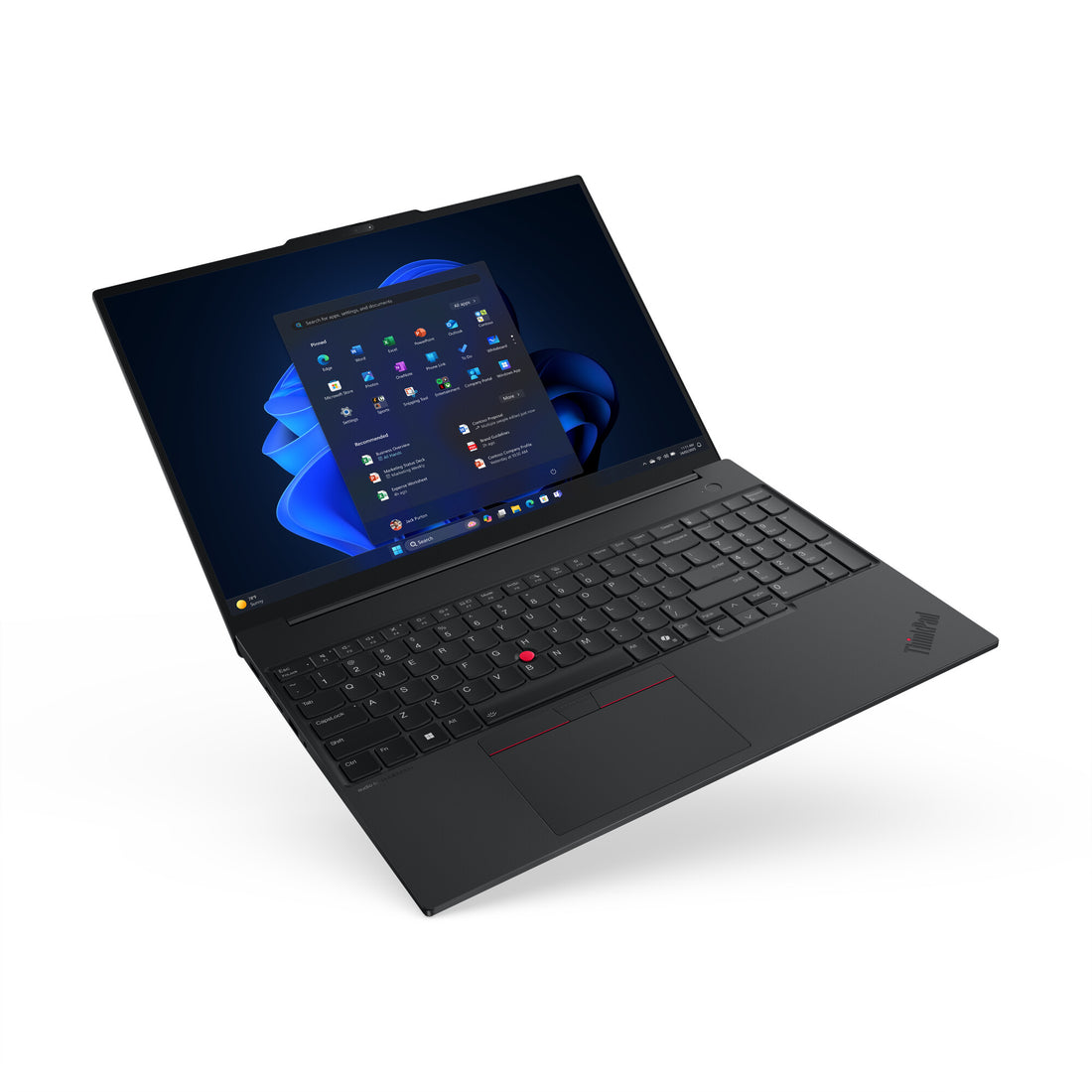 Lenovo ThinkPad E16 Gen 3 (Intel) Copilot+ PC Intel Core Ultra 5 228V Laptop 40.6 cm (16") WUXGA 32 GB LPDDR5x-SDRAM 512 GB SSD Wi-Fi 6E (802.11ax) Windows 11 Pro English Black