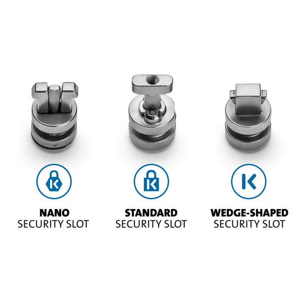 Kensington ClickSafe Universal Slots Security Anchors Kit
