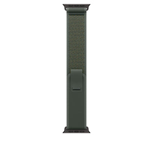 Apple 49mm Green Trail Loop - S/M - Black Titanium Finish