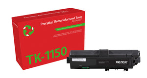 Everyday™ Black Remanufactured Toner by Xerox compatible with Kyocera TK-1150, Standard capacity