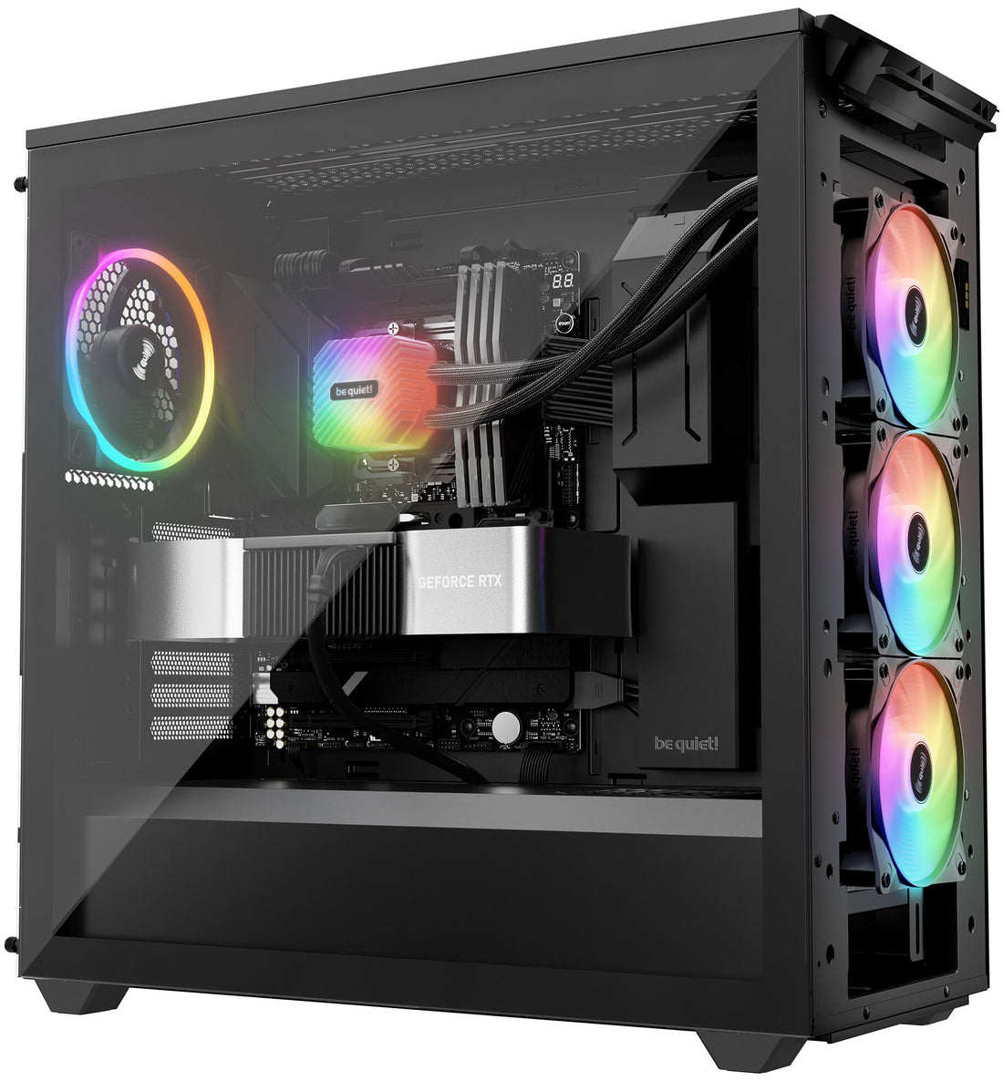 be quiet! LIGHT LOOP 360mm All-in-One Liquid Cooler - Black
