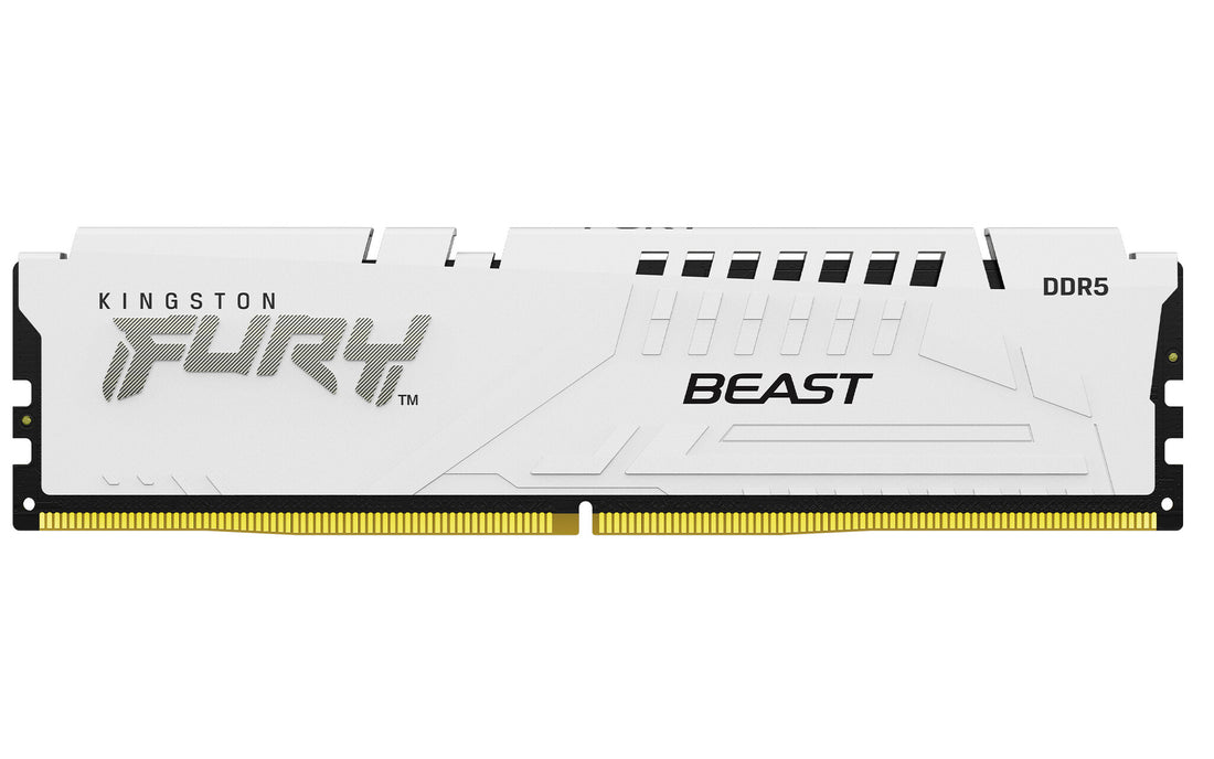 Kingston Technology FURY Beast 16GB 6000MT/s DDR5 CL36 DIMM White EXPO