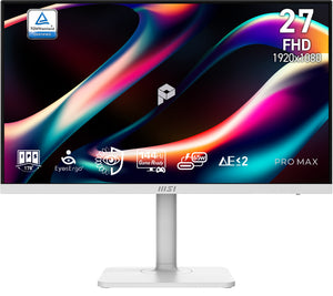 MSI Pro MAX 271PHW E14 computer monitor 68.6 cm (27") 1920 x 1080 pixels Full HD White