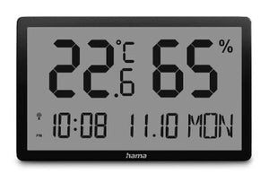 Hama 00222232 digital weather station Black Battery