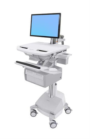 Ergotron StyleView White Flat panel Multimedia cart