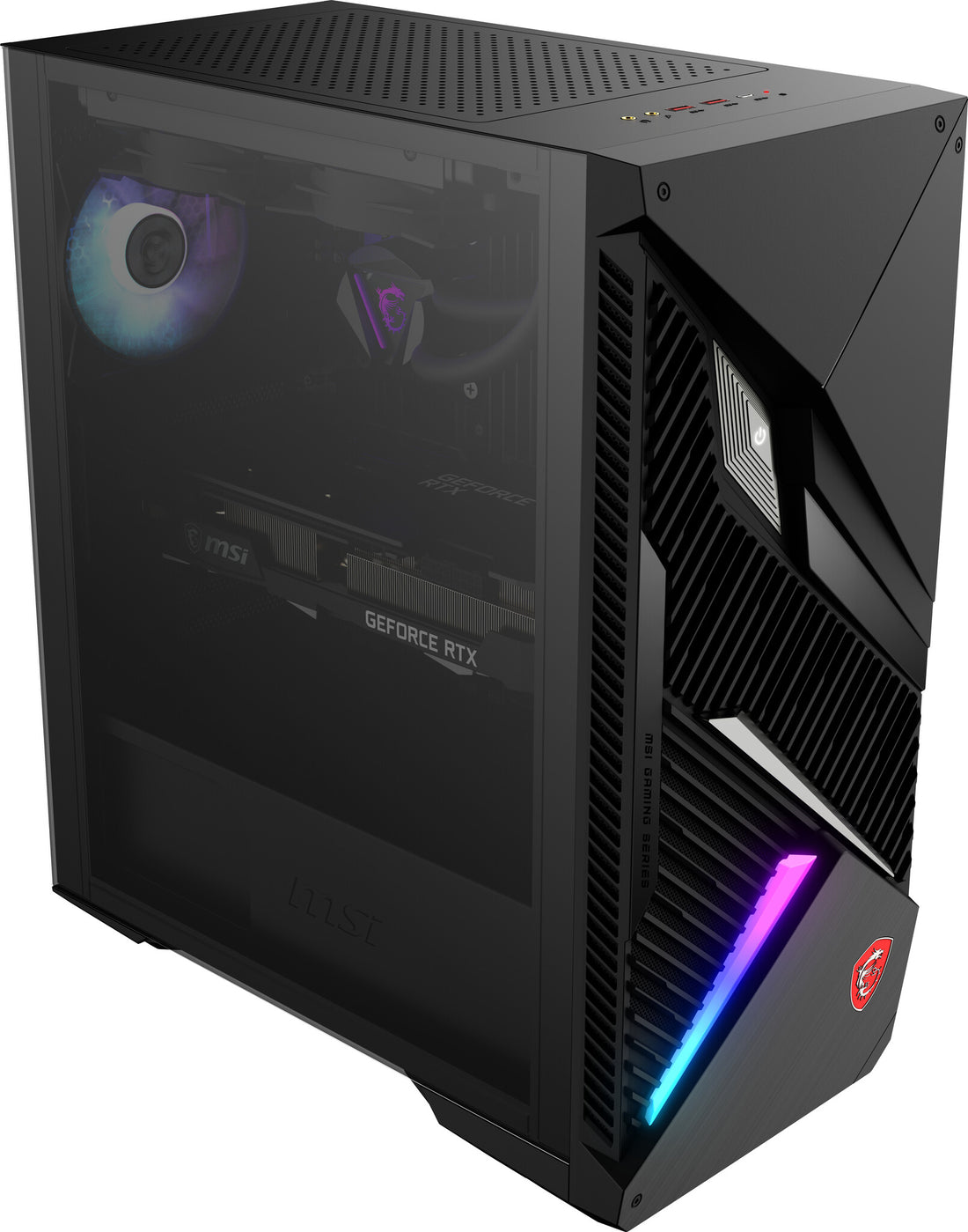 MSI MPG Infinite X2 13FNUE-082UK Intel® Core™ i7 i7-13700KF 16 GB DDR5-SDRAM 2 TB SSD NVIDIA GeForce RTX 4070 Ti Windows 11 Home Desktop PC Black