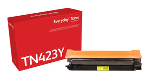 Everyday™ Yellow Toner by Xerox compatible with Brother TN-423Y, High capacity
