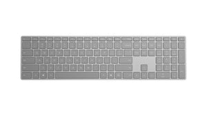 Microsoft Surface keyboard Universal RF Wireless + Bluetooth French Grey