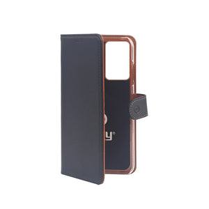 Celly WALLY mobile phone case 17 cm (6.7") Wallet case Black
