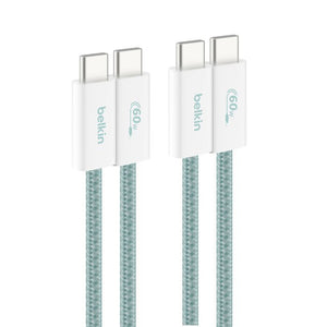 Belkin BoostCharge USB cable USB 2.0 USB C Green