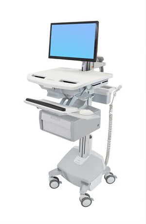 Ergotron StyleView White Flat panel Multimedia cart