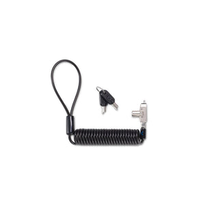 Kensington Slim N17 2.0 Portable Keyed Laptop Lock for Wedge-Shaped Slots