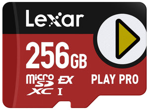 Lexar LMSXPS0256G-BNNNG memory card 256 GB MicroSDXC UHS-I Class 3