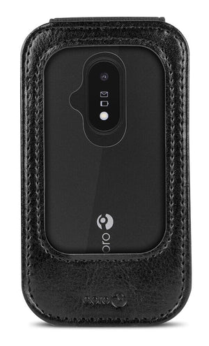 Doro 7988 mobile phone case 7.11 cm (2.8") Black