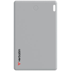 Verbatim My Finder Card Bluetooth Item Finder 1 pack Silver