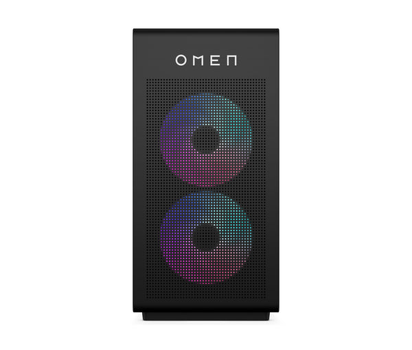 HP E2ZS3EA PC/workstation AMD Ryzen™ 7 8700F 16 GB DDR5-SDRAM 1 TB SSD NVIDIA GeForce RTX 5070 Windows 11 Home Tower AI PC Black