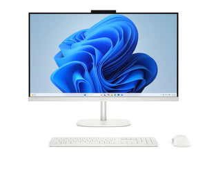 HP OmniStudio All-in-One Desktop 27-cu0010na PC Intel Core 5 120U 68.6 cm (27") 1920 x 1080 pixels 8 GB DDR5-SDRAM 512 GB SSD Windows 11 Home Wi-Fi 6 (802.11ax) White