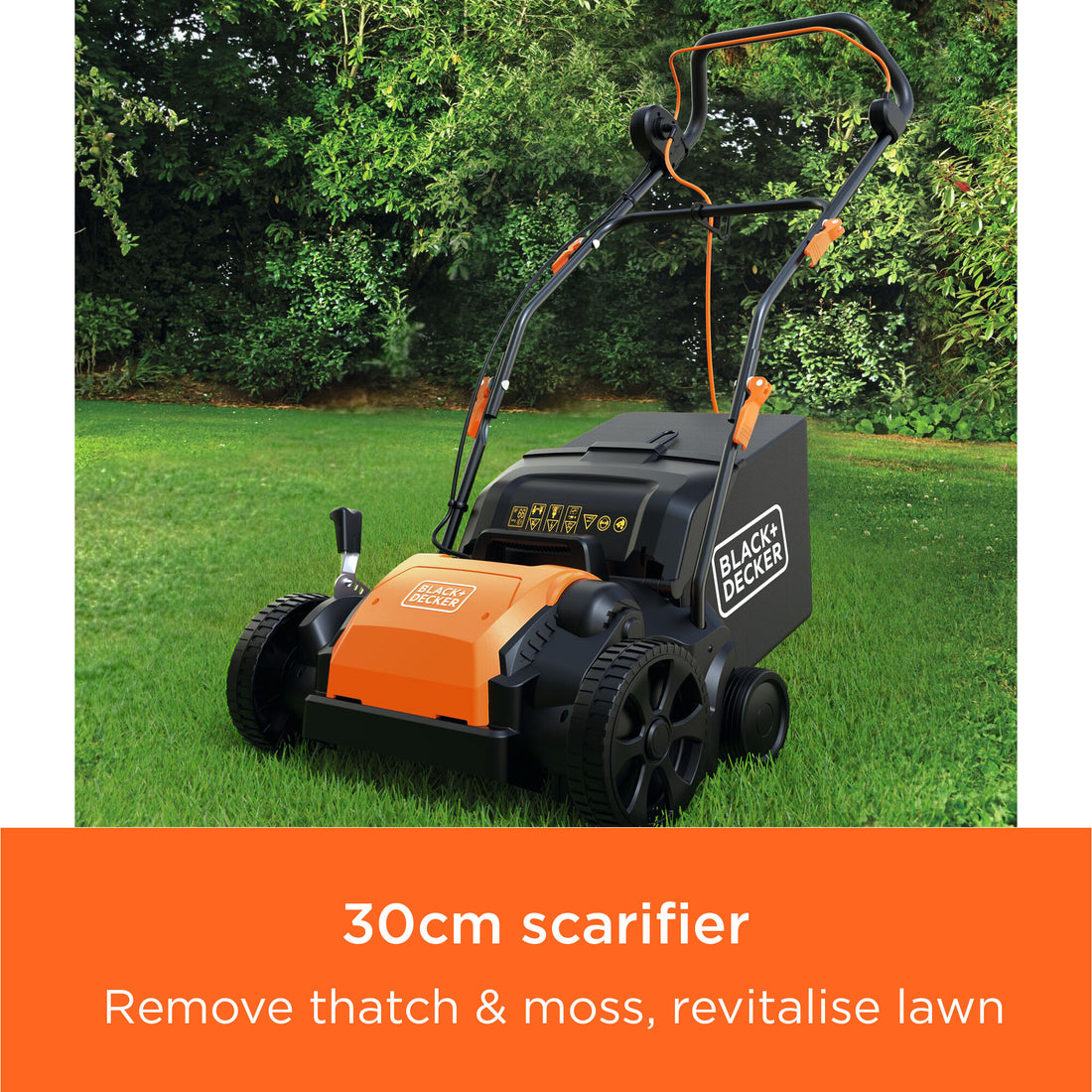 Black & Decker BLACK+DECKER BEOEP320-GB 30cm Corded Scarifier