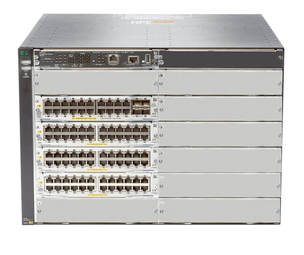 HPE Aruba Networking 5412R 92GT PoE+ and 4 port SFP+ (No PSU) v3 zl2 Switch