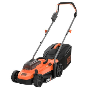 Black & Decker BCMW3336N Push lawn mower Battery Black, Orange