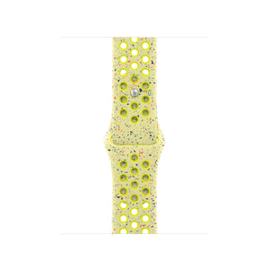Apple MXU53ZM/A smart wearable accessory Band Yellow Fluoroelastomer