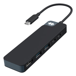 HYPER HD4101BKGL laptop dock/port replicator USB Type-C Black