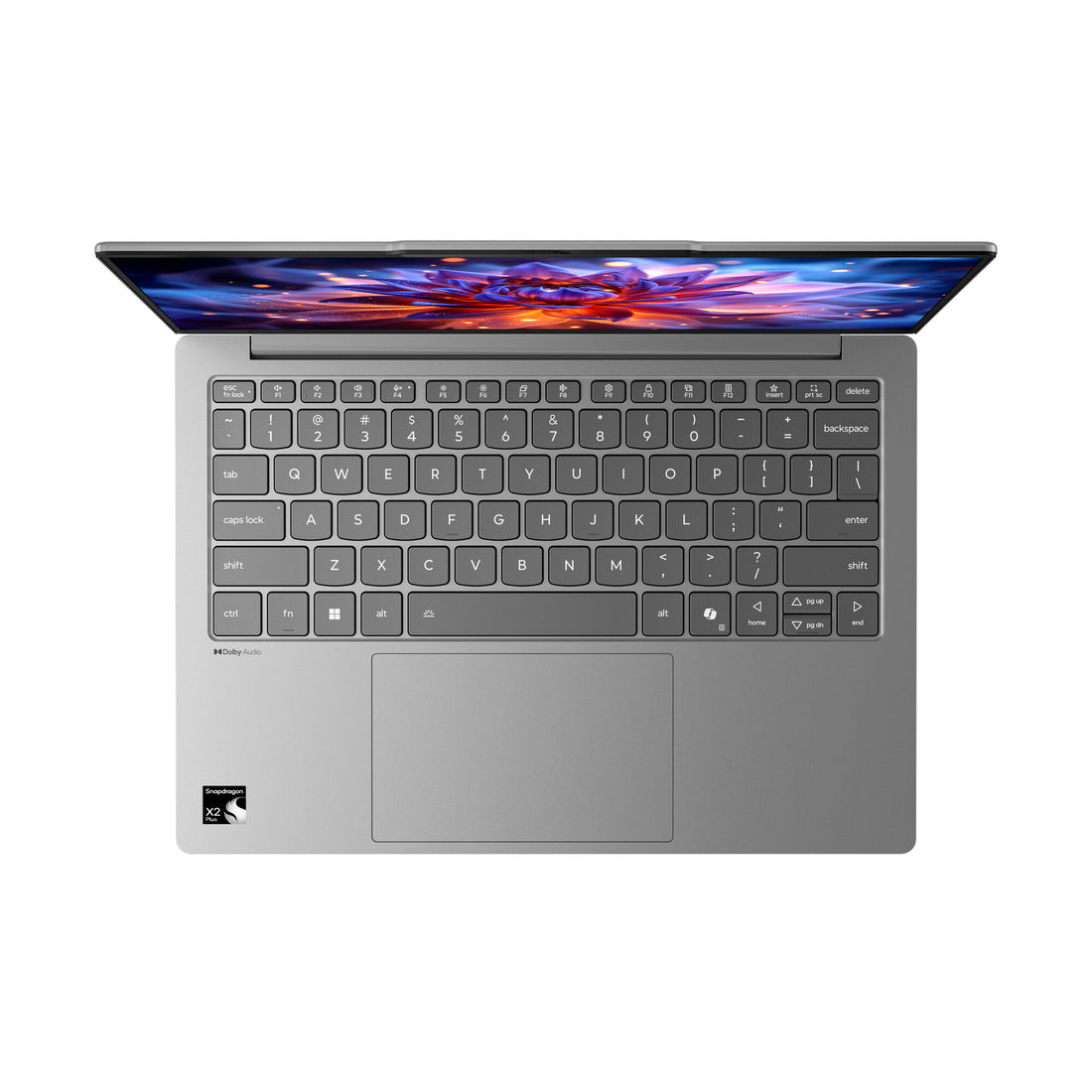 Lenovo IdeaPad Slim 5 13Q8Y11 Copilot+ PC Snapdragon X2P-42-100 Laptop 33.8 cm (13.3") WUXGA 16 GB LPDDR5x-SDRAM 512 GB SSD Wi-Fi 7 (802.11be) Windows 11 Home English Grey