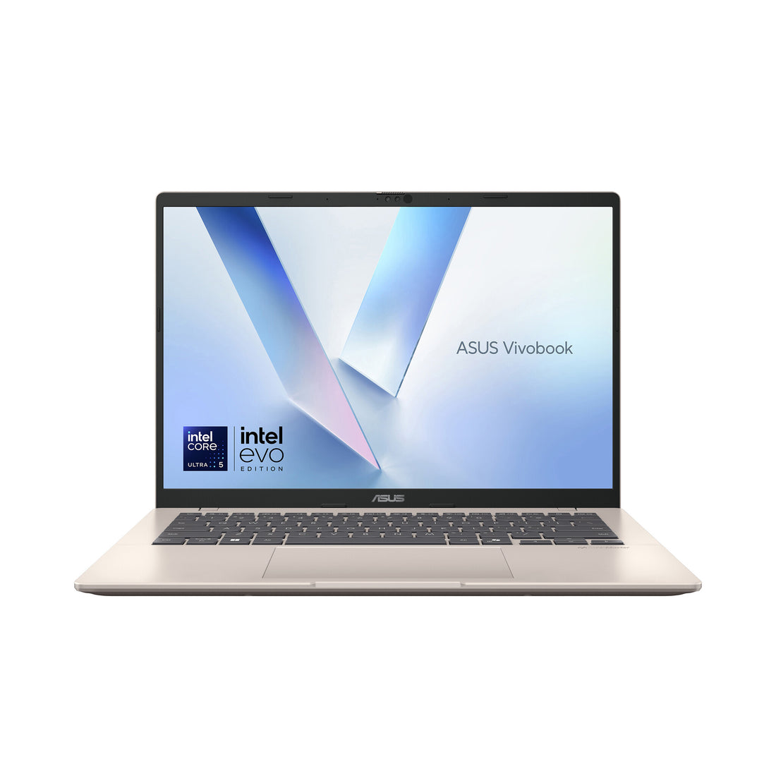 ASUS Vivobook 14 X1407CA-LY086W Intel Core Ultra 5 225H Laptop 35.6 cm (14") WUXGA 16 GB DDR5-SDRAM 512 GB SSD Wi-Fi 6 (802.11ax) Windows 11 Home Gold