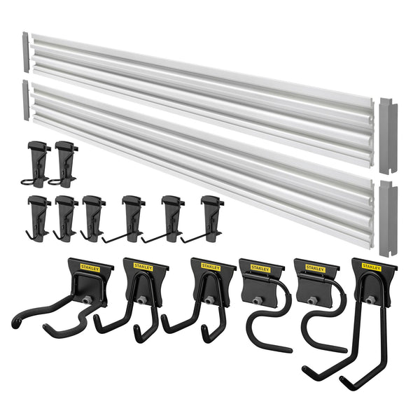Stanley STST22000-1 garden tool storage rack Wall-mounted Steel