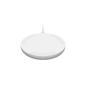 Belkin WIA001BTWH mobile device charger Telephone White AC Wireless charging Fast charging Auto