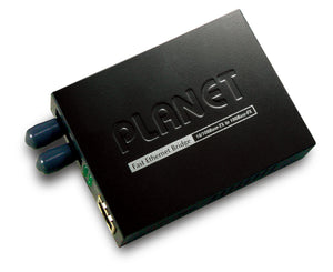 PLANET FT801UK network media converter 100 Mbit/s 1310 nm Multi-mode Black