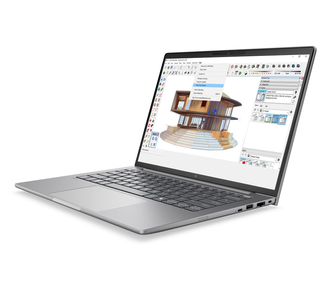 HP ZB8G2A14 RA7P450 14 32GB/1T PC Copilot+ PC AMD Ryzen AI 7 PRO 35.6 cm (14") 2.5K DDR5-SDRAM 1 TB SSD Wi-Fi 6E (802.11ax) Windows 11 Pro AI Workstation, AI PC Silver
