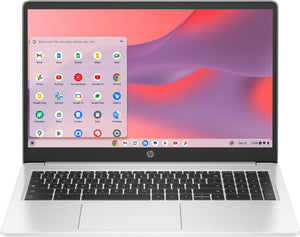 HP Chromebook 15a-na0001na Intel® Celeron® N4500 39.6 cm (15.6") HD 4 GB LPDDR4x-SDRAM 64 GB eMMC Wi-Fi 5 (802.11ac) ChromeOS Silver