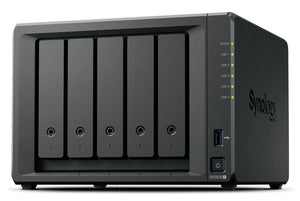 Synology DiskStation DS1525+ NAS Ryzen Embedded V1500B 8 GB DDR4 20 TB SSD Black